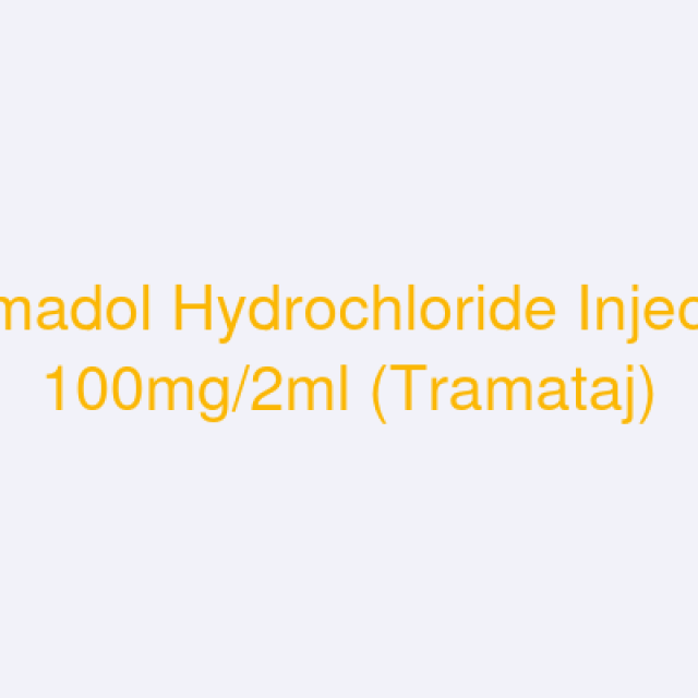 Tramadol Hydrochloride Injection 100mg/2ml (Tramataj)