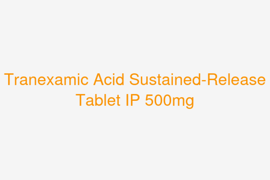 Tranexamic Acid Sustained Release Tablet 500mg
