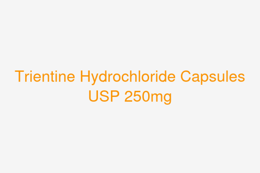 Trientine Hydrochloride Capsules USP 250mg