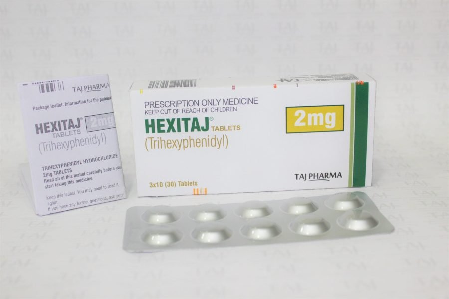 Trihexyphenidyl Tablets 2mg (HEXITAJ)