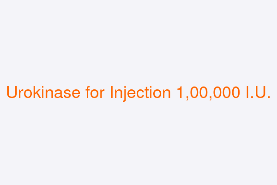 Urokinase for Injection 1,00,000 I.U.