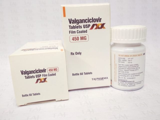 Valganciclovir Tablet USP 450mg 