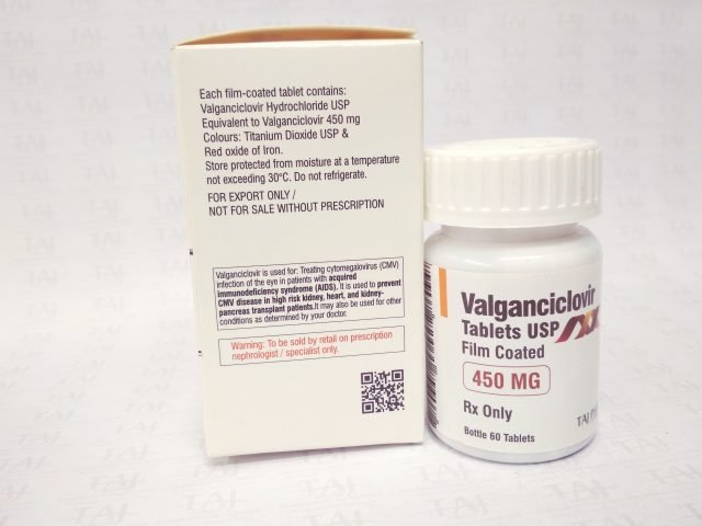 Valganciclovir Tablets USP Taj Pharma Mumbai India