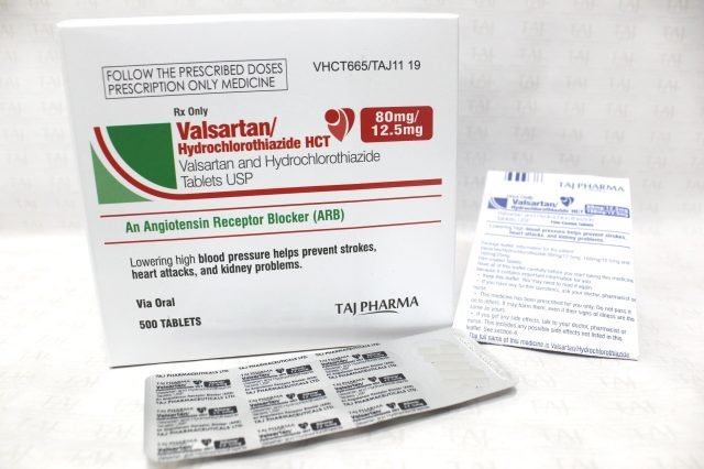 Valsartan Hydrochlorthiazide Tablets -80mg-12.5 mg