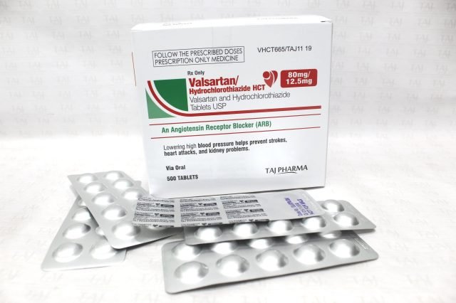 Valsartan and Hydrochlorothiazide Tablets USP 80mg+12.5mg