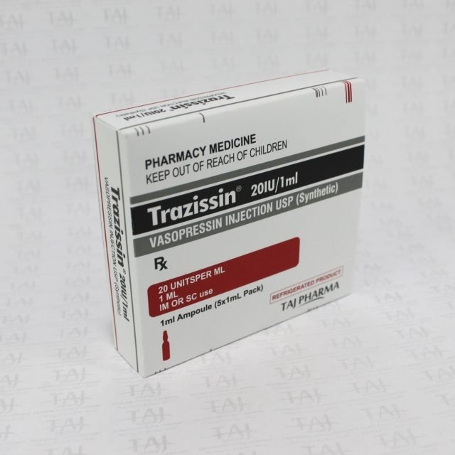Vasopressin Injection USP 20IU/ml Taj Pharma