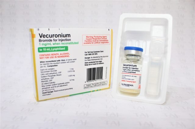 Vecuronium Bromide for Injection 10mg