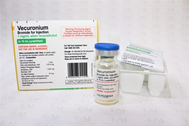 Vecuronium Bromide for Injection 10mg