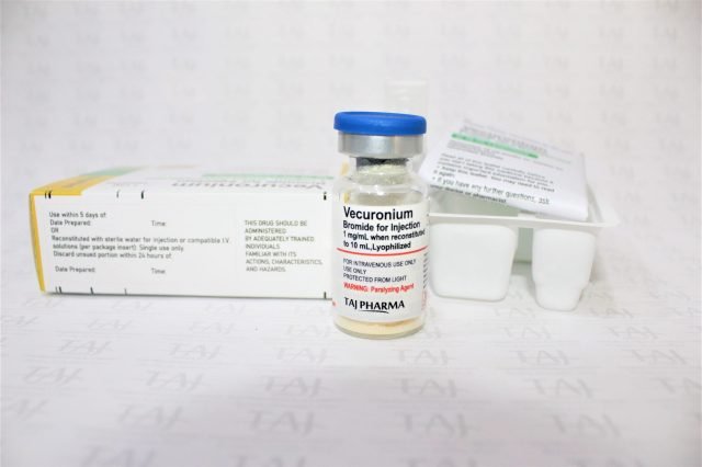 Vecuronium Bromide for Injection 10mg