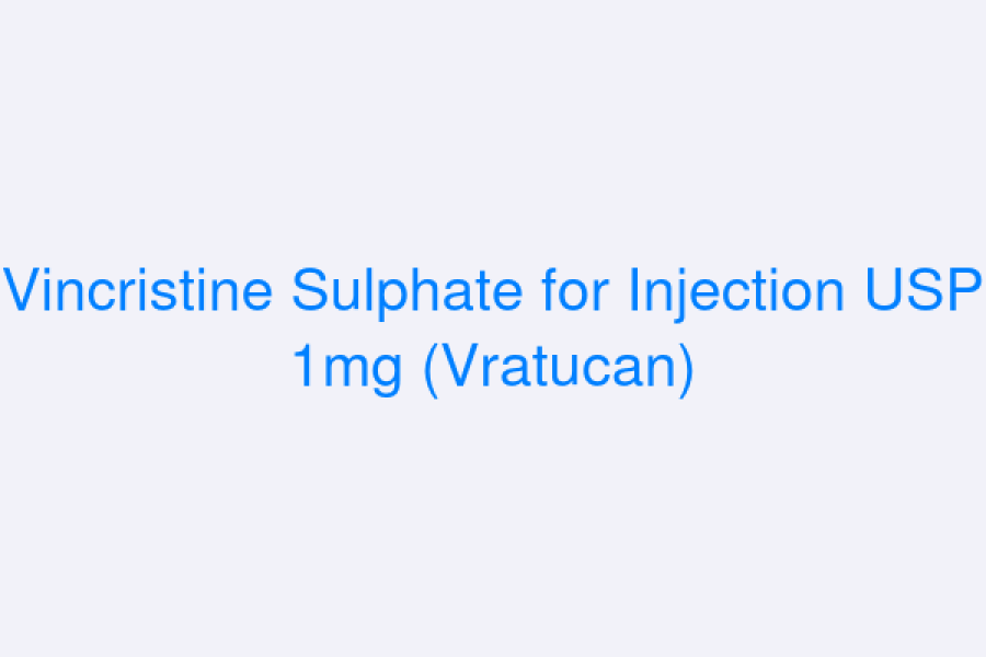 Vincristine Sulphate for Injection USP 1mg (Vratucan)