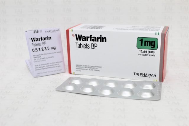 Warfarin Sodium 1mg Tablets