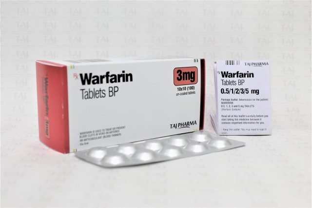 Warfarin Tablets BP 3mg