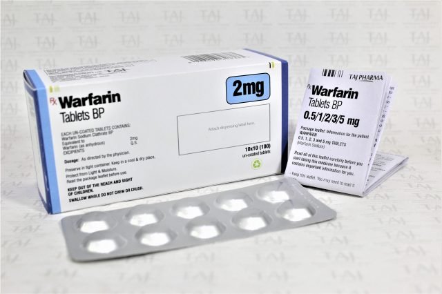 Warfarin Tablets BP 2mg