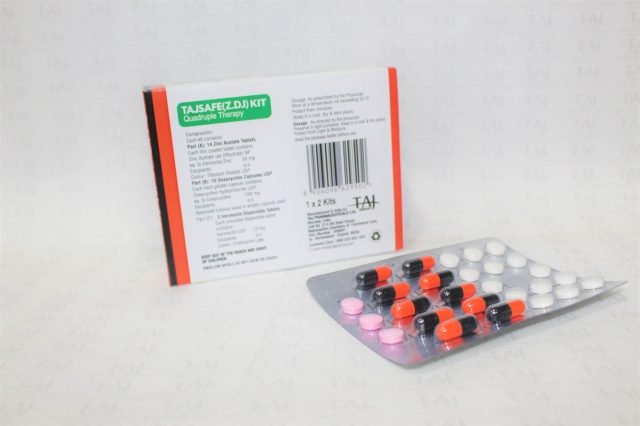 Kit of Zinc Acetate 50mg Tablets, Doxycycline Capsules USP 100mg & Ivermectin Dispersible Tablets 12mg
