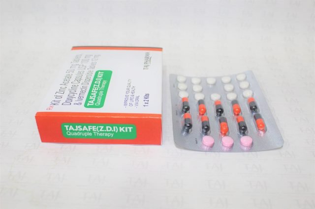 Kit of Zinc Acetate 50mg Tablets, Doxycycline Capsules USP 100mg & Ivermectin Dispersible Tablets 12mg
