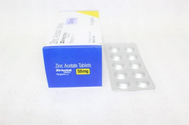 Zinc acetate Tablets 50mg