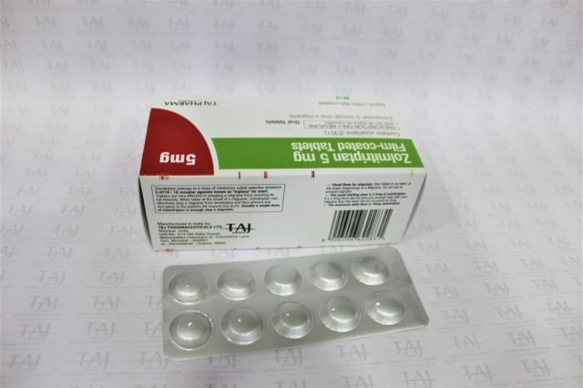 Zolmitriptan Tablets 5mg