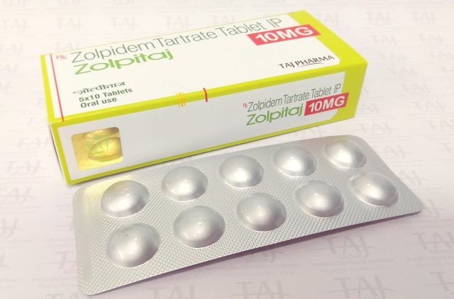 Zolpidem Tartrate Tablet-10 mg Taj Pharma