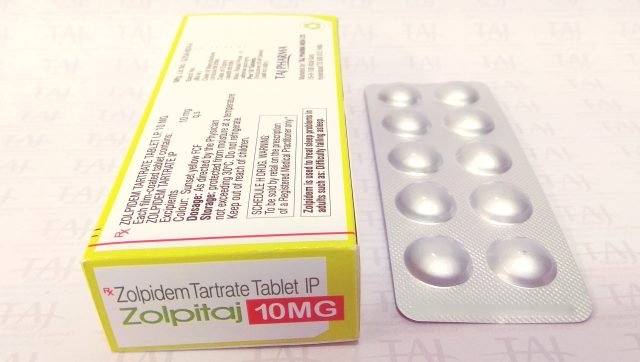 Zolpidem Tartrate (Zolpitaj)  Tablet -10 mg Taj Pharma