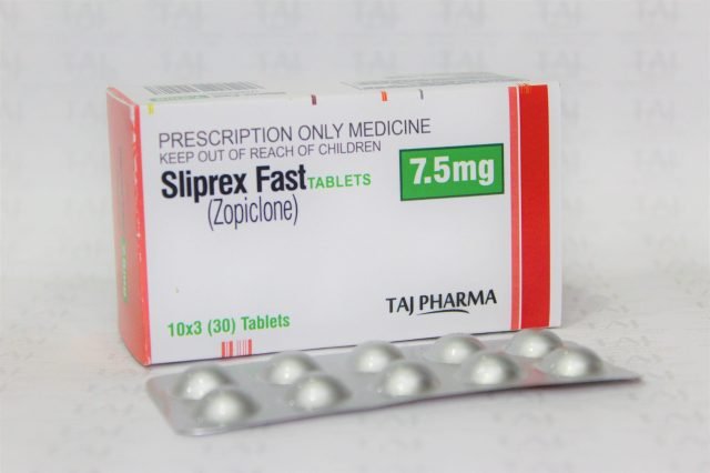 Zopiclone Tablets 7.5mg (Sliprex Fast)
