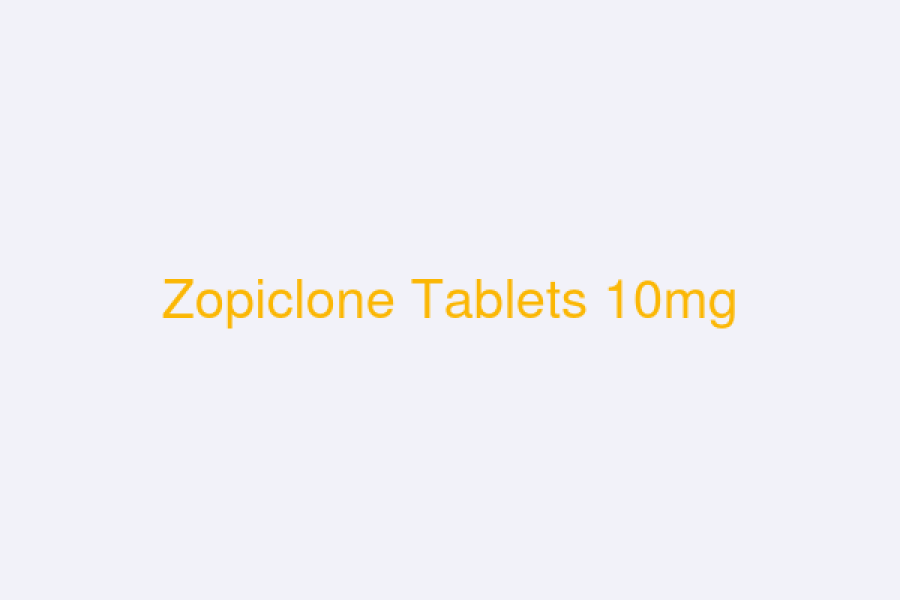 Zopiclone Tablets 10mg (Sliprex Fast)