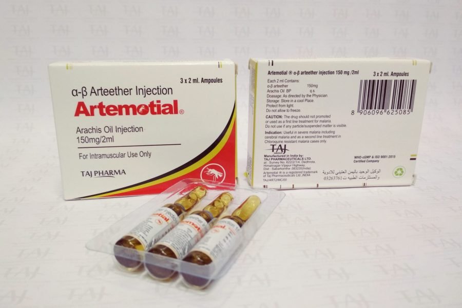 α β Arteether Injection 75mg/ml Taj Pharma