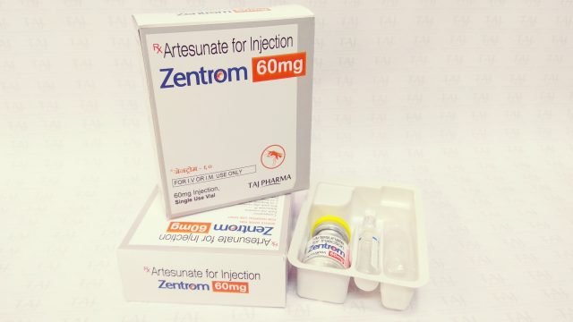 Artesunate for Injection - Zentrom for resistant malaria