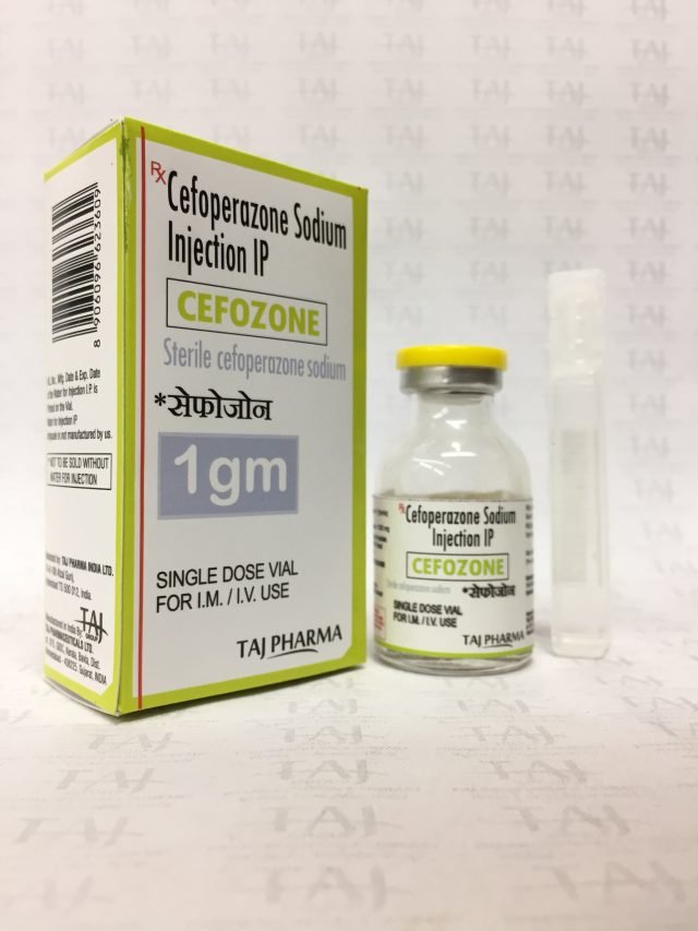 Cefoperazone Sodium Injection 1gm - CEFOZONE 1GM
