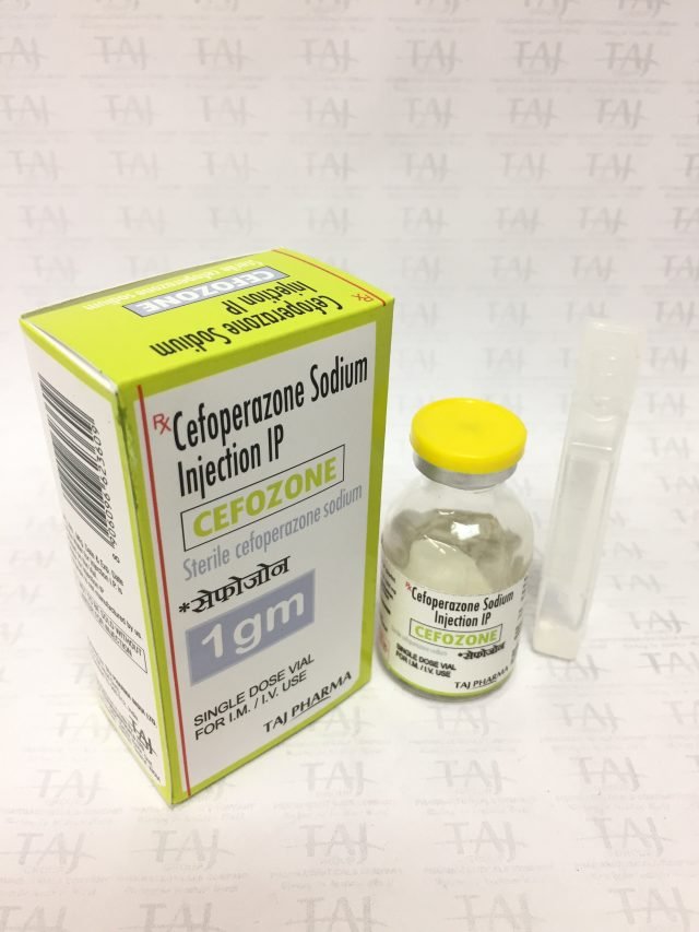 Cefoperazone Sodium Injection 1gm - CEFOZONE 1GM