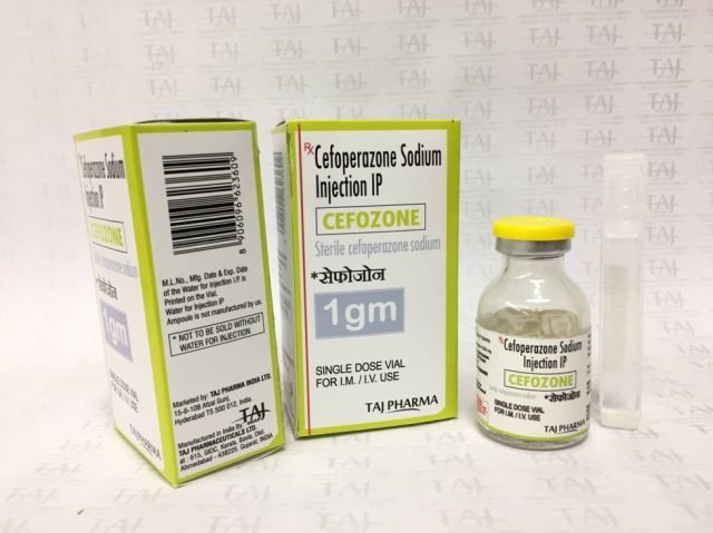 Cefoperazone Sodium Injection 1gm - CEFOZONE 1GM