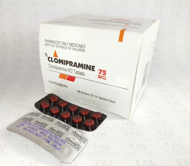 Clomipramine HCl Tablets 75mg  Taj Pharma