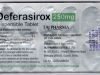 Deferasirox Dispersible Tablets 250mg 