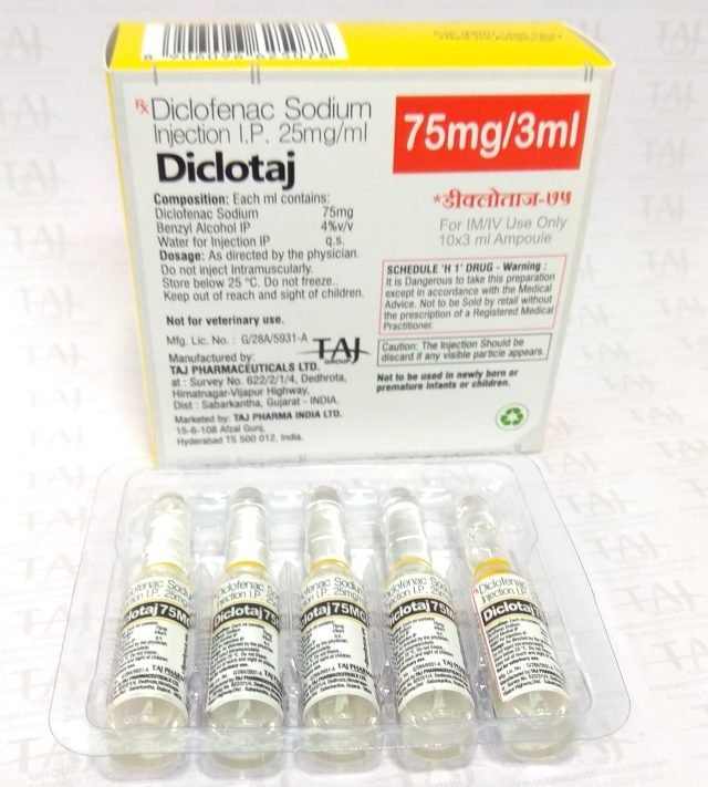 Diclotaj (Diclofenac Sodium for Injection)