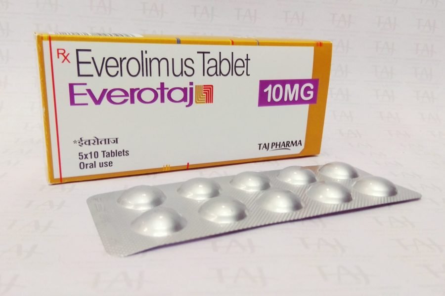 Everolimus Tablets 10mg (EVEROTAJ) Taj Pharma