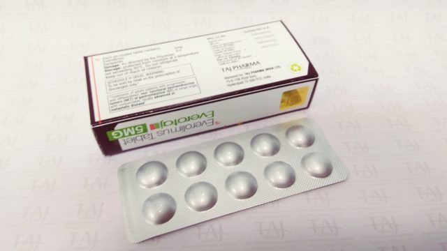 Everolimus tablets - treat kidney cancer advanced pancreatic neuroendocrine cancer (pNET)