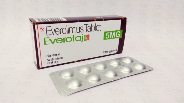 Everolimus Tablets 5mg (EVEROTAJ) Taj Pharma
