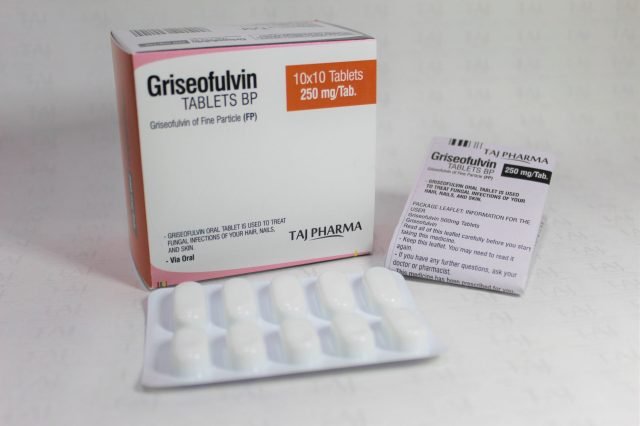 Griseofulvin Tablets USP 250mg Taj Pharma