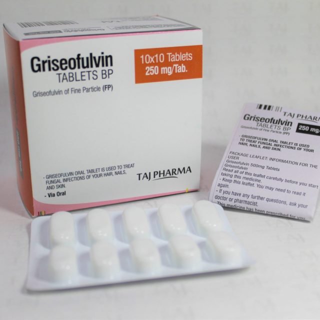 Griseofulvin Tablets BP 250mg