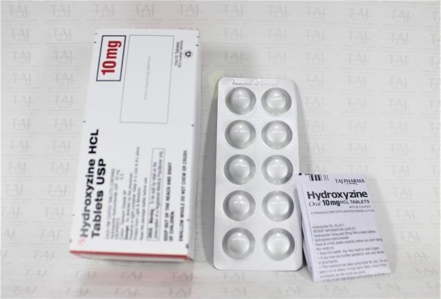 Hydroxyzine HCl Tablets USP 10mg