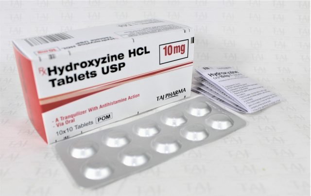 Hydroxyzine HCl Tablets USP 10mg