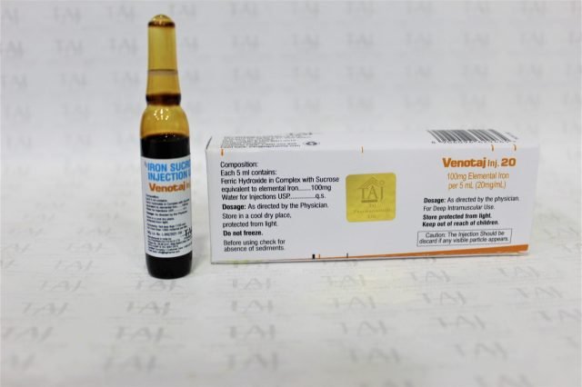 Iron Sucrose Injection USP 100mg/5ml 