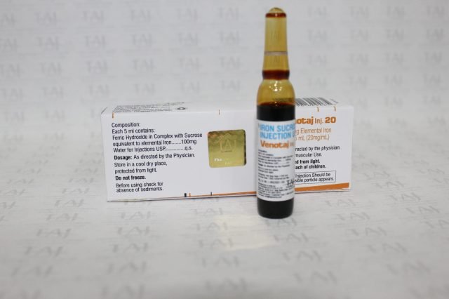 Iron Sucrose Injection USP 100mg/5ml 