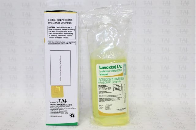Levofloxacin Intravenous Infusion BP 5mg/ml 