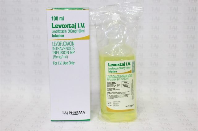 Levofloxacin Intravenous Infusion BP 5mg/ml 