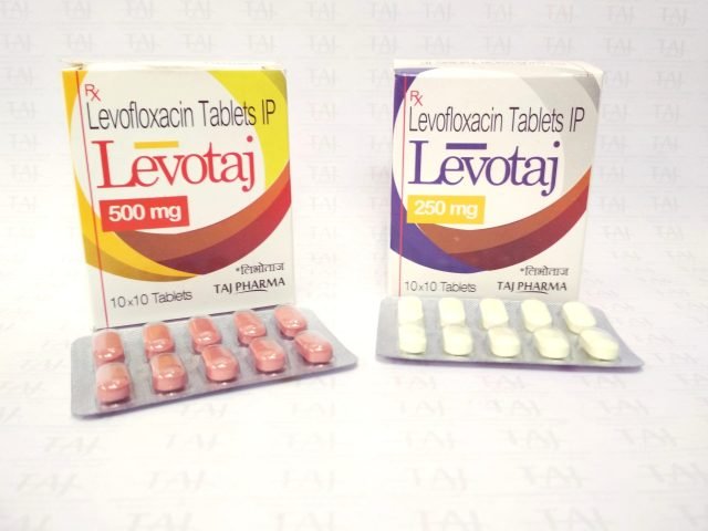 Levofloxacin Tablet IP 250mg (LEVOTAJ) Taj Pharma