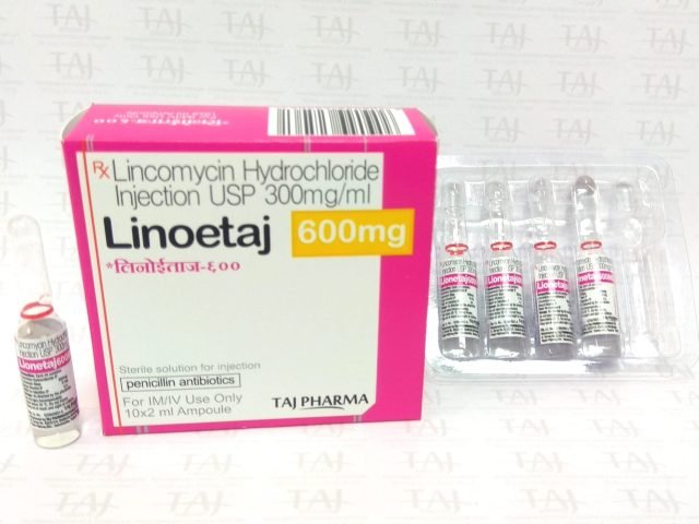 Lincomycin Hydrochloride Injection USP 300mg/mL (Linoetaj) 600mg