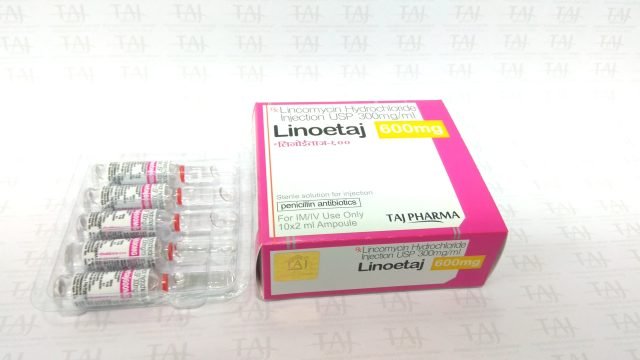 Lincomycin Hydrochloride Injection USP 300mg/mL (Linoetaj) 600mg