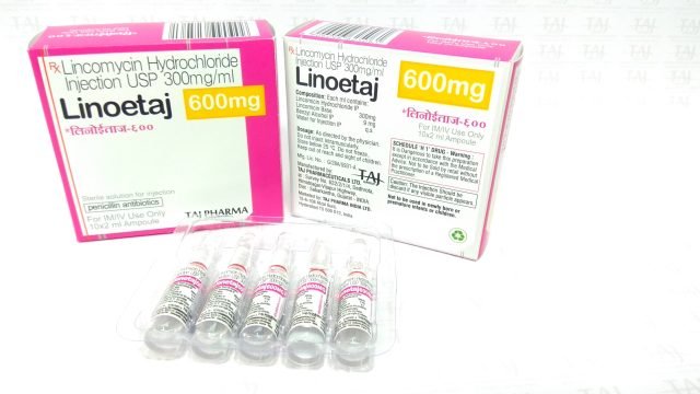 Lincomycin Hydrochloride Injection USP 300mg/mL (Linoetaj) 600mg
