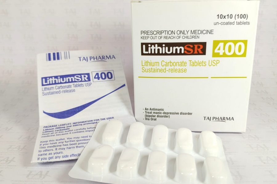 Lithium Carbonate Tablets USP Sustained-release 400 mg (Lithium SR) Taj Pharma