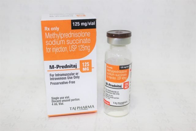 Methylprednisolone Sodium Succinate for Injection USP 125mg (M-Prednitaj)